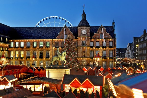 Abbildung: „Weihnachtsvorfreude in Düsseldorf“
